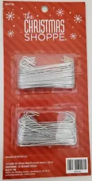 Christmas Tree Ornament Hooks Large Metal 150 Pc. Silver Hobby Lobby