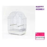 在飛比找momo購物網優惠-【HAPPY HOME 歡樂屋】A700 精美造型別墅款鳥籠