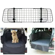 FITS JEEP COMPASS - Heavy Duty Car Boot Liner With Dog Mesh Headrest Guard
