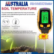 5 in 1 Soil PH Tester Garden Plant Lawns Sunlight Light Moisture Test Meter