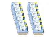 12PK Glade Scented Gel Air Freshener Odour Eliminator 180g Clean Linen Scent