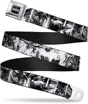 [Buckle-Down] Seatbelt Buckle Belt, Batman Poses and Bat Shield Sketch
