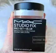 New MAC Studio Fix Pro Set+Blur Weightless Loose Powder~Rosy Pink~Full size 6.5g