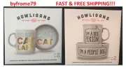 Howligans Ceramic Mug and Dog Bowl Gift Set OR Cat and Bowl Gift Set - BRAND NEW