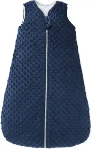 Sleep Suit Bag 2.5 TOG – 8–24 Months with Plush Dots – Navy