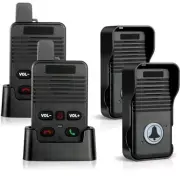2 Pack Wireless Doorbell, Hands Free Intercom Doorbells 1000ft Range, Full...