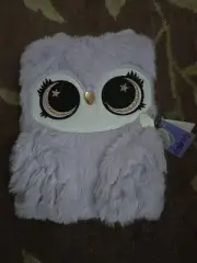 Brand New Claire’s Purple Owl Boo Journal/Diary With Lock And Key, New, $19.99