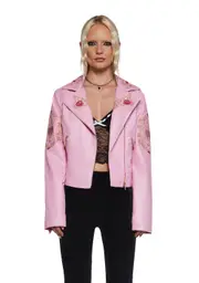 [Sugar Thrillz] Faith In Fantasy Moto Jacket