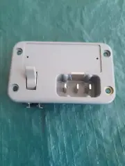 ELNA SEWING MACHINE SWITCH PLATE AND POWER SOCKET. STAR SERIES. NEW.. OLD STOCKS