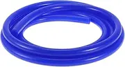X AUTOHAUX Silicone Vacuum Tubing Hose High Temperature 10Ft 3/8" 10mm ID 3.5mm Thickness Automotive Vacuum Line Blue 1 Pc 130PSI Max Pressure