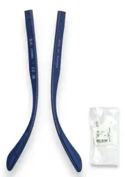 Ray Ban RB3736 Chromance Blue Replacement Temples Genuine