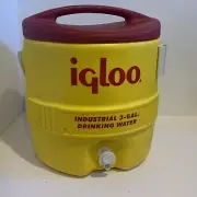 Igloo 431 3-Gallon Heavy Duty Industrial Drinking Water Cooler, Hi-Vis Yllw NIB