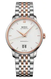 MIDO Baroncelli III Automatic Bracelet Watch, 40mm