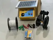 Electric Fence Kit S185B Thunderbird Solar Energiser. Lite volt Fence Tester
