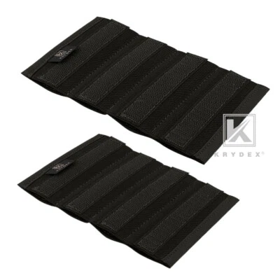 KRYDEX Elastic Insert fit 4 Pistol Mags for Micro Fight Chest Rig Carrier Black