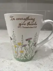 IN EVERYTHING GIVE THANKS 17oz Mug Faith Scripture Bible Verse Spectrum Designz