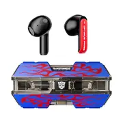 Transformers TWS Wireless Earbud Earphones Bluetooth V5.3 ENC Noise Reduction TF-T01 - Blue