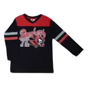 AFL Essendon Bombers Script Long Sleeved T-Shirt - Kids - Size 2 yrs