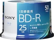 SONY Video for Blu-ray disc 50BNR1VJPP4 (BD-R 1 Layer: 4-Speed 50 Sheets Pack)(Japan Import-No Warranty)