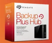 Seagate Backup Plus Hub 8 TB External Hard Drive - Black