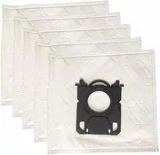 [Recamania] Pack of 5 Vacuum Cleaner Bags for Electrolux S-Bag AEG GR201 Philips FC8021 E201 E201B
