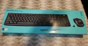 Logitech MK270 Wireless Combo Keyboard Mouse for Windows, Mac OS Desktop/Laptop.