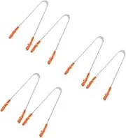 Cabilock Sets Small Metal Tongs Set Baking Tongs Food Serving Sugar Mini Sugar Clips Appetizers Snack Grabber Pcs