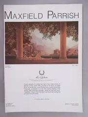 Maxfield Parrish Art Gallery Exhibit PRINT AD -- 1975 ~~ Daybreak