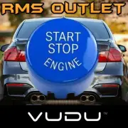 Vudu Replacement Push Start/Stop Button for BMW F20 in Blue