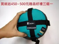 在飛比找Yahoo!奇摩拍賣優惠-LIROSA吉諾佳羽絨睡袋AS200B 超輕巧攜帶方便淨重8