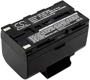 CATTRE Battery Replacement for Topcon Part NO: BT-61Q, BT-65Q, BT-66Q, GTS-722, GTS-725, GTS-750, GTS-7500, GTS-751, GTS-752, GTS-900, is Stations, QS StationsFC-2200