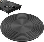 Heat Diffuser Plate Aluminum Non-Slip Induction Diffuser Plate Stove Top Hob Ring Plate Alloy Food Defrosting Tray Kitchen Flame Guard Simmer Plate Double-Sided for Gas Stove (24cm)