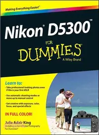在飛比找三民網路書店優惠-Nikon D5300 for Dummies
