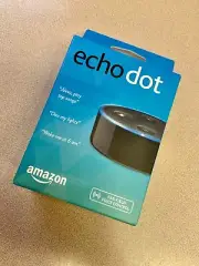 **NEW** AMAZON ECHO DOT 2ND GENERATION- COLOR BLACK- UNBOXED