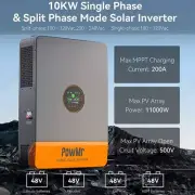 10KW DC 48VOff-Grid Solar Hybrid Inverter Pure Sine Wave 200A MPPT Controller
