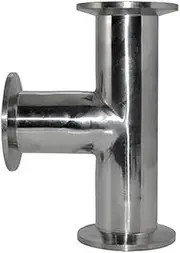 DAN SPEED 3 Way Tee Sanitary Ferrule Pipe Fitting Stainless Steel SS316 (1-1/4 inch)