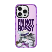 iPhone 16 Pro Impact Case Gloomie Cat Boss by LeonLollipop