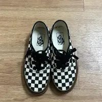 在飛比找蝦皮購物優惠-VANS AUTHENTIC CHECKERBOARD 黑色