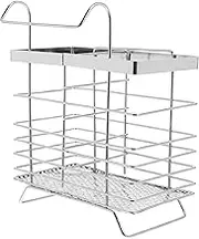 Stylish Chopstick Holder Kitchen Utensil Rack Utensil Drying Rack Modern Cutlery Organizer Stainless Steel Storage