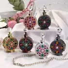 Dubai Perfume Containers Shining Diamond Glass Bottle Girls