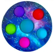 4 Pc Planet Dimple Solar System Fidget Toy Stress Relief Anxiety Relief