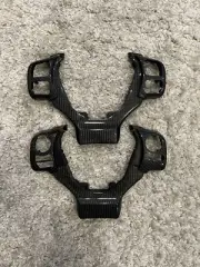 Carbon Fiber Steering Wheel Trims For 2014+ Lexus IS RC NX GSF RCF