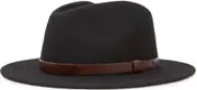 Brixton Messer Fedora Hat, black, Size M