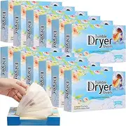 Dansib 12 Pack Dryer Sheets Bulk 480 Sheets Fabric Softener Dryer Sheets Fabric Softener Sheets Plant Formula Dryer Sheets Natural Dryer Sheets Organic Naturally Softens and Removes Static Cling
