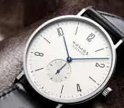 NOMOS Tangent 38 TN1A1W238(164) Manual Winding Men's Watch "NEW"