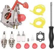 XXUMKL Fit For Craftsman For Poulan Pro For McCulloch Blower MAC MC200VS P200C P325 200Mph Blower Carb Replace 545081855 WT-875 Carburetor