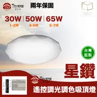 在飛比找蝦皮購物優惠-凱得米｜聊聊優惠價 30w 50w 65w 星鑽 吸頂燈 調