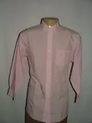 NEW WT BROOKS BROTHERS DRESS SHIRT SIZE 17 1/2 33 100% COTTON PINK PLAIDS #290