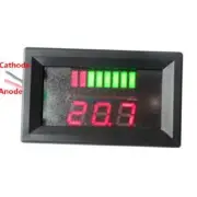 12V Led Battery Capacity Indicator Charge Level Lead-Acid Led Tester Voltmeter
