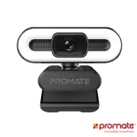 在飛比找momo購物網優惠-【Promate】Full HD 超廣角網路攝影機(PROC